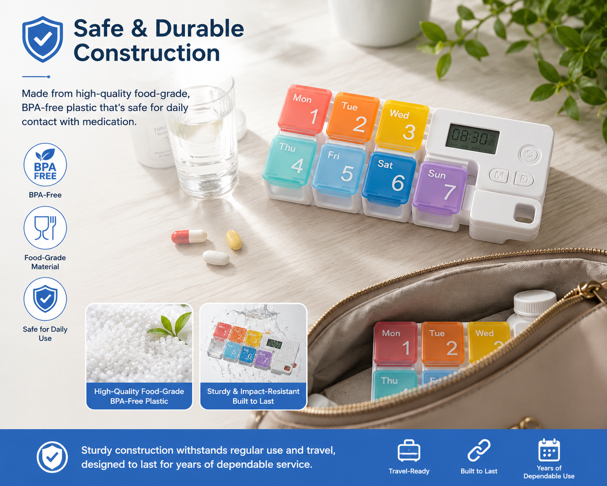 💊Smart Pill Reminder Box for Seniors