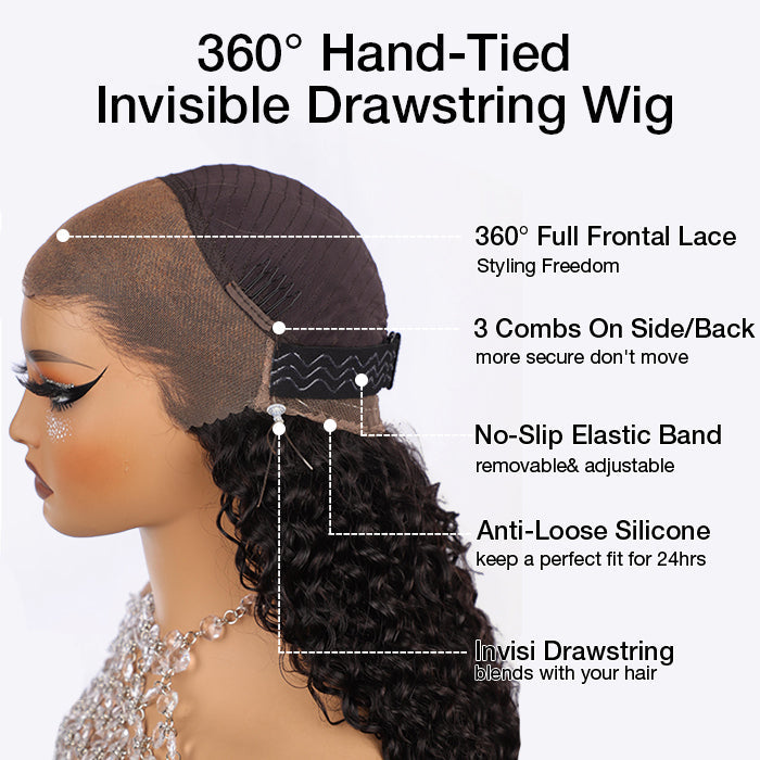 Reddish Brown Human Hair Body Wave Wigs 13X6 360 HD Lace Front Wigs Pre-Plucked Hairline