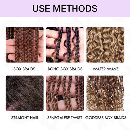 Deep Wave #4/27 Highlight Colored Hair Bulk Human Hair For Braiding No Weft