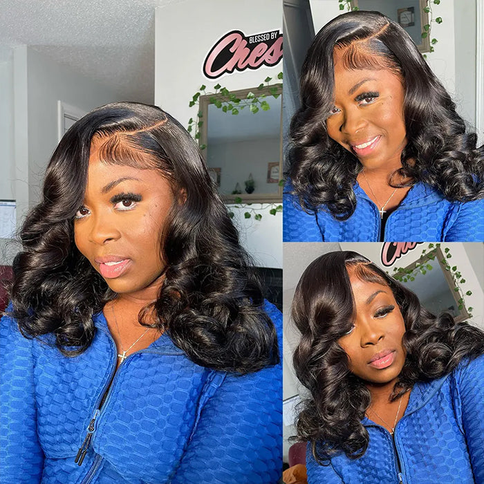 Glueless Pre-Cut 8×5 Lace Closure Wig Body Wave 13*4 HD Lace Front Human Hair Wigs Bleached Knots Beginner Friendly