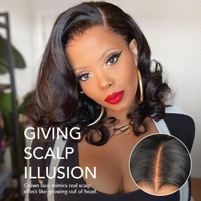 Glueless Pre-Cut 8×5 Lace Closure Wig Body Wave 13*4 HD Lace Front Human Hair Wigs Bleached Knots Beginner Friendly
