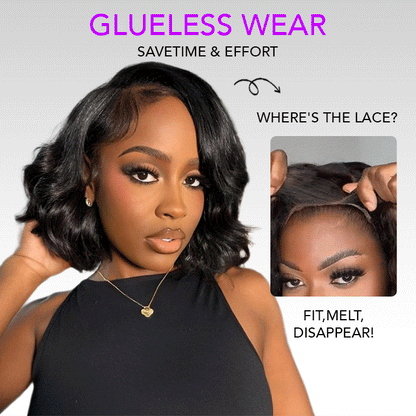 Glueless Pre-Cut 8×5 Lace Closure Wig Body Wave 13*4 HD Lace Front Human Hair Wigs Bleached Knots Beginner Friendly