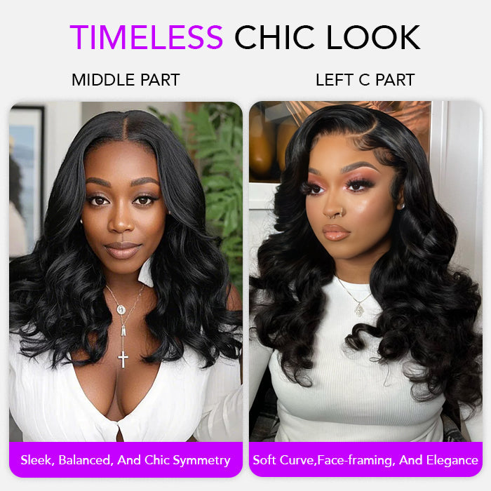 13x6 Loose Body Wave Frontal Wig Glueless HD Lace Human Hair Pre Everything Wigs 220% Density