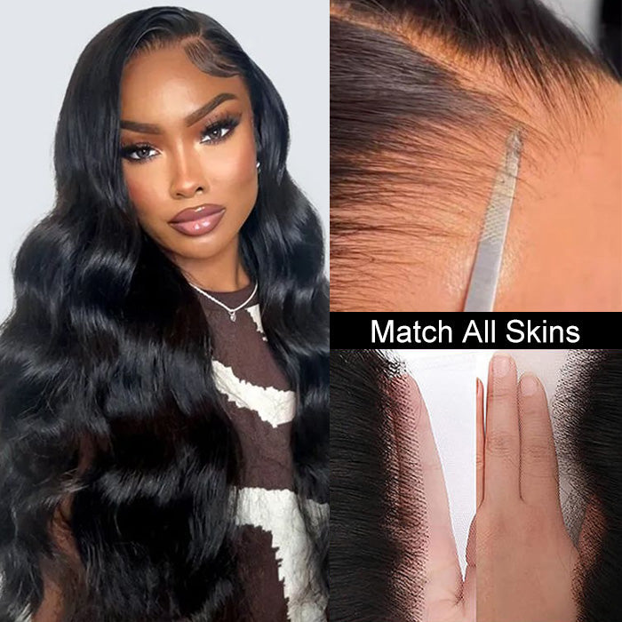 Skin Melt Body Wave 5x5 HD Lace ClosureWigs Pre-Plucked LaceClosure Human Hair Wig
