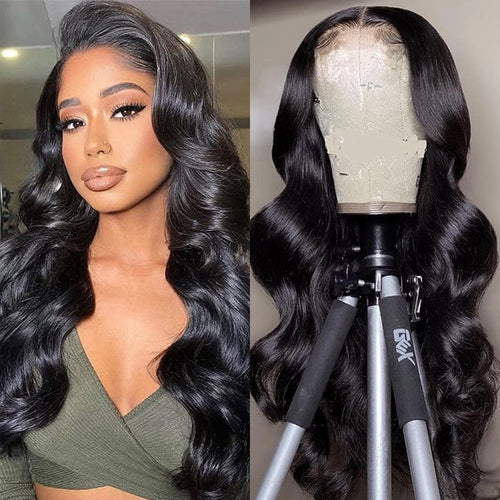 Skin Melt Body Wave 5x5 HD Lace ClosureWigs Pre-Plucked LaceClosure Human Hair Wig