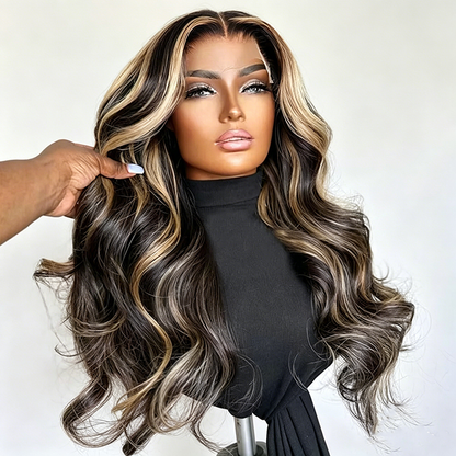 13x6 Loose Body Wave Frontal Wig Glueless HD Lace Human Hair Pre Everything Wigs 220% Density