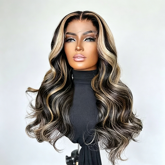 13x6 Loose Body Wave Frontal Wig Glueless HD Lace Human Hair Pre Everything Wigs 220% Density