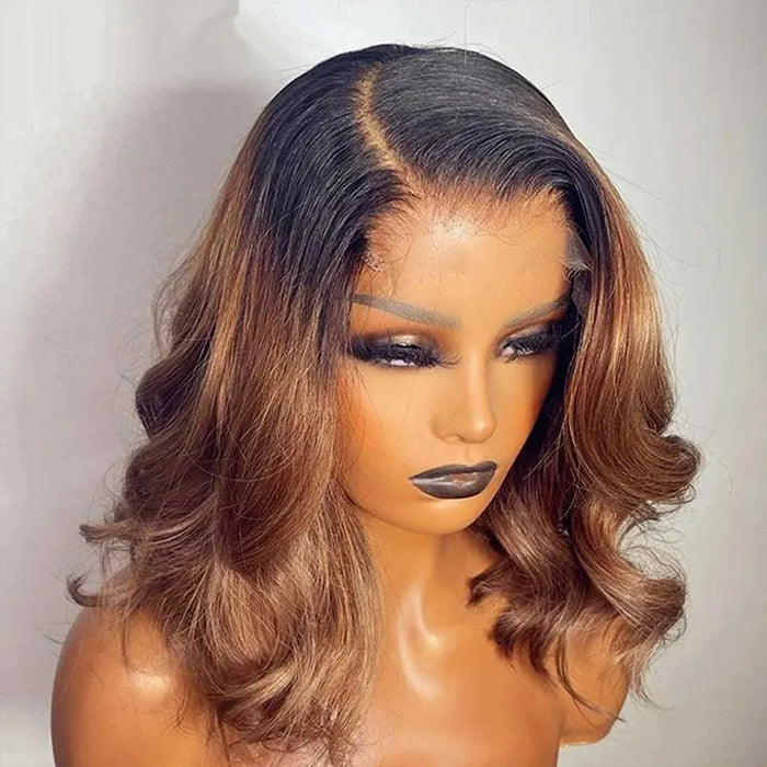 Salon-Quality Loose Body Wave Short Wigs Glueless HD Lace Human Hair Pre Plucked & Bleached Put On Go