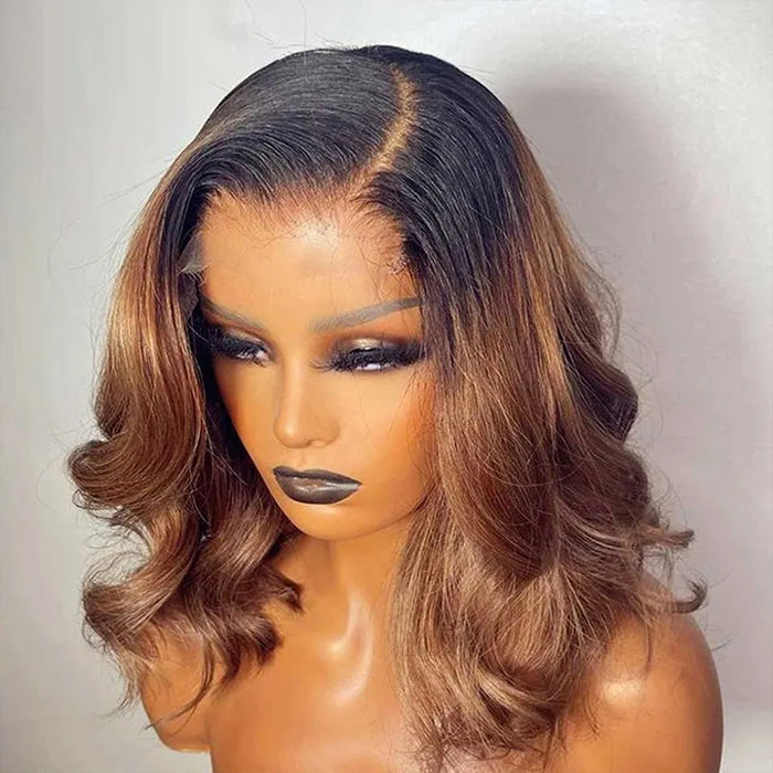 Salon-Quality Loose Body Wave Short Wigs Glueless HD Lace Human Hair Pre Plucked & Bleached Put On Go