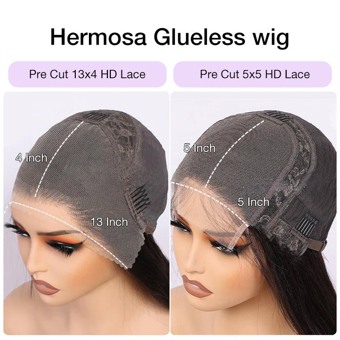 250 Density Loose Deep Wave Bob Wig 13x4 Lace Front Virgin Human Hair Wigs with Pre Plucked Hairline