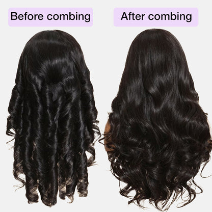 3D Body Wave Ear to Ear 13x6 Lace Frontal Wig Pre Plucked Pre Bleached Pre Cut Gluless Wig
