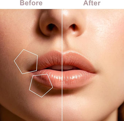 2-in-1 Rechargeable Facial Hair Remover & Eyebrow Trimmer with LED Light