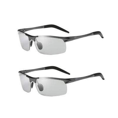 Photochromic Sunglasses with Anti-glare Polarized Lens