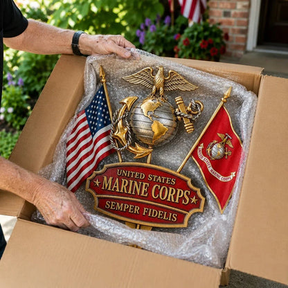 🎖️ Honor Marine Pride 🇺🇸 Semper Fidelis Tribute Garden Stake – 36% OFF Today + Buy 2 Free Shipping