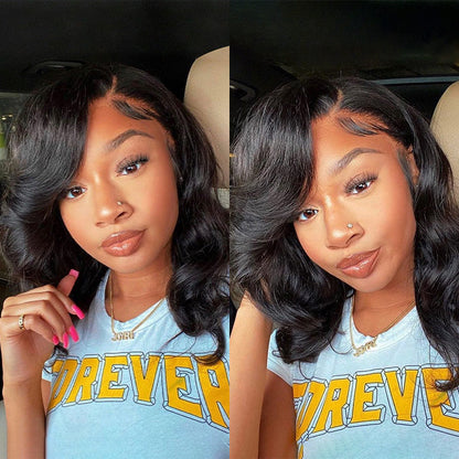 Glueless Pre-Cut 8×5 Lace Closure Wig Body Wave 13*4 HD Lace Front Human Hair Wigs Bleached Knots Beginner Friendly