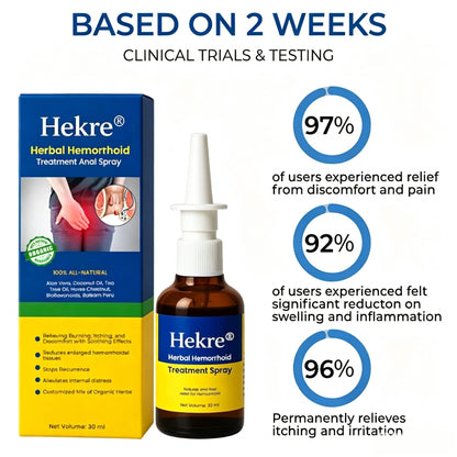 Hekre® Herbal Hemorrhoid Treatment Anal Spray Pro