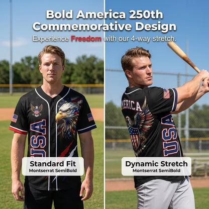 America 250th Baseball Jersey