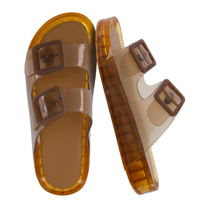 Jelly Slide Sandals– Your Feet Called. They Want These