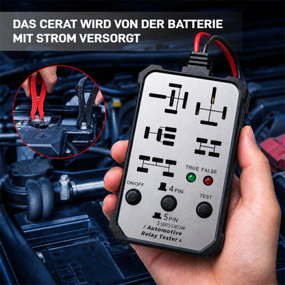 DW960 12V/24V Automotive Relay Tester (Suitable for 4-pin and 5-pin relays)