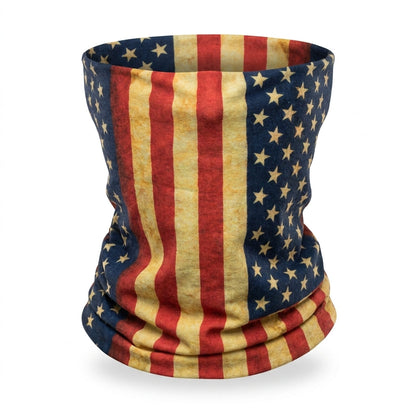 American Flag Vintage Neck Gaiter