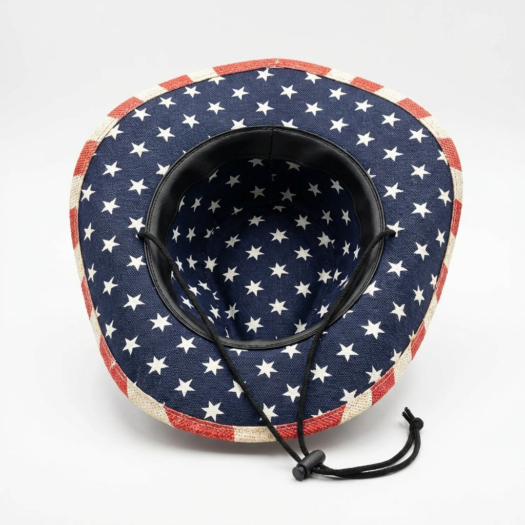 American Flag Cowboy Hat
