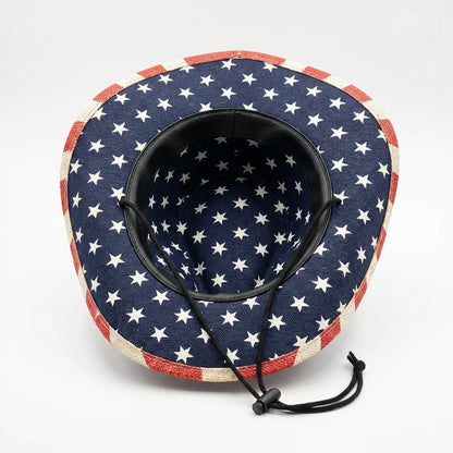 American Flag Cowboy Hat