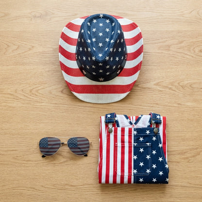 American Flag Cowboy Hat