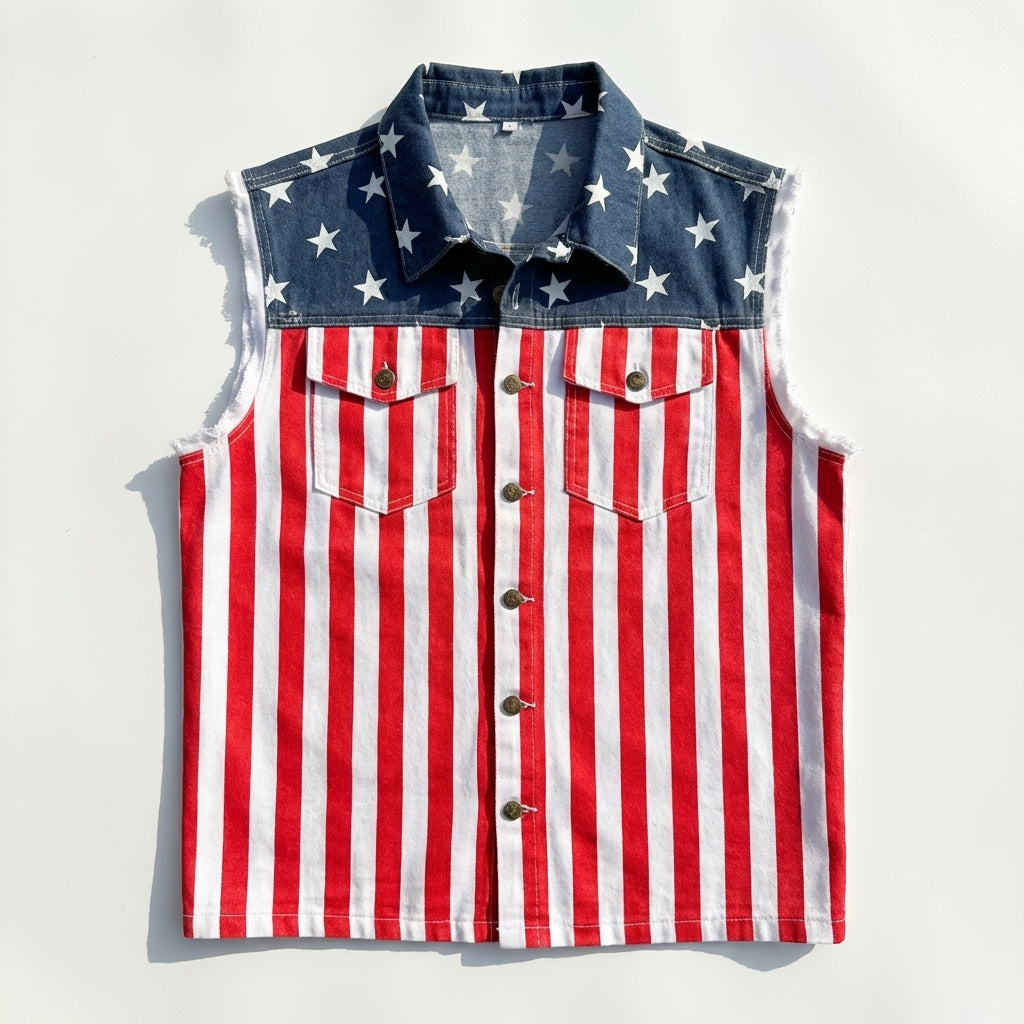 American Flag Vest