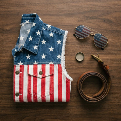 American Flag Vest