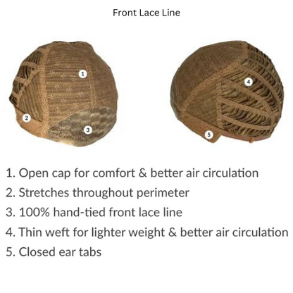 Jett - Naturalle Front Lace Line Collection by Estetica Designs