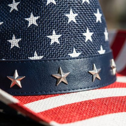 American Flag Cowboy Hat