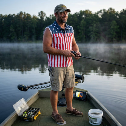American Flag Vest