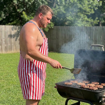 American Flag Overalls