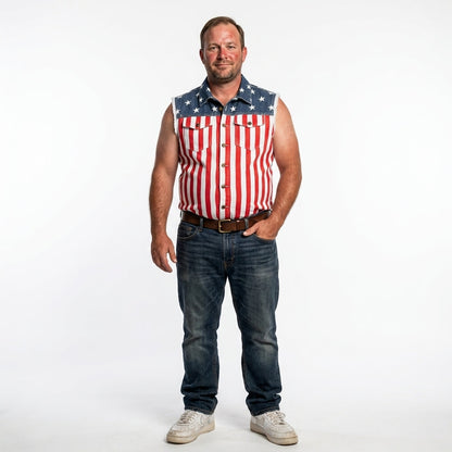 American Flag Vest