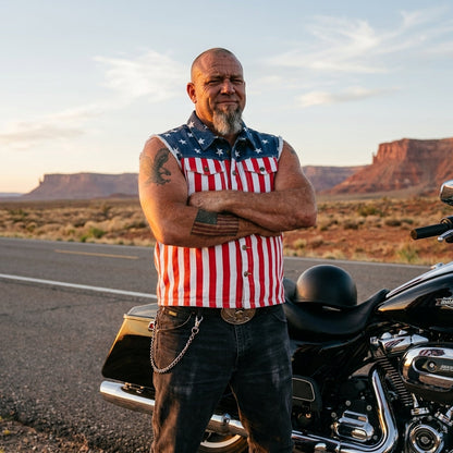 American Flag Vest