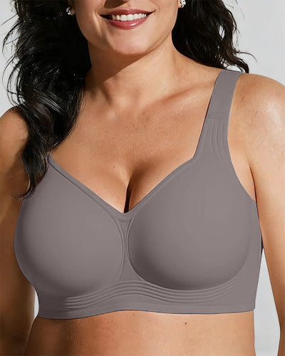 💗LAST DAY SALE 50% OFF⚡50K+ SOLD!💕 Wireless Womens Comfortable Wireless Bras Push Up Bralettes Seamless Tshirts Bras Deep V Everyday Bras