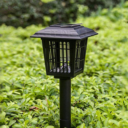 Advanced Solar-Powered UV Mosquito Zapper & Decorative Garden Stake Light