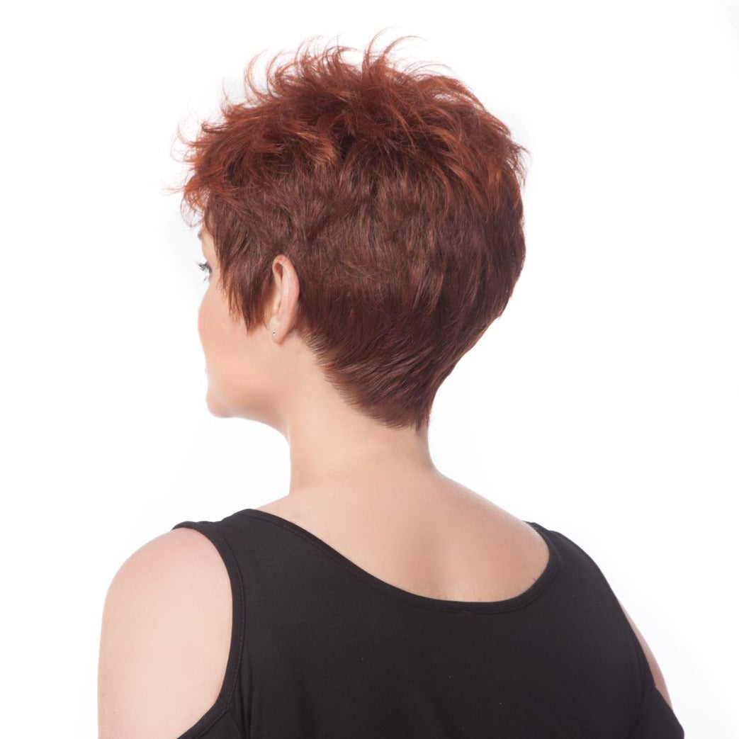 Short Cut Pixie in 1B/Burg - Look Fabulous Collection by TressAllure ***CLEARANCE***