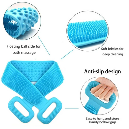 ⏳Limited time – 50% off⏰🧼Silicone Exfoliating Body Scrub Brush
