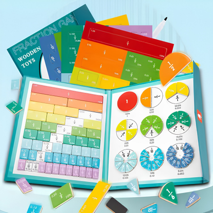 📚🧲Magnetic Fraction Board🧠