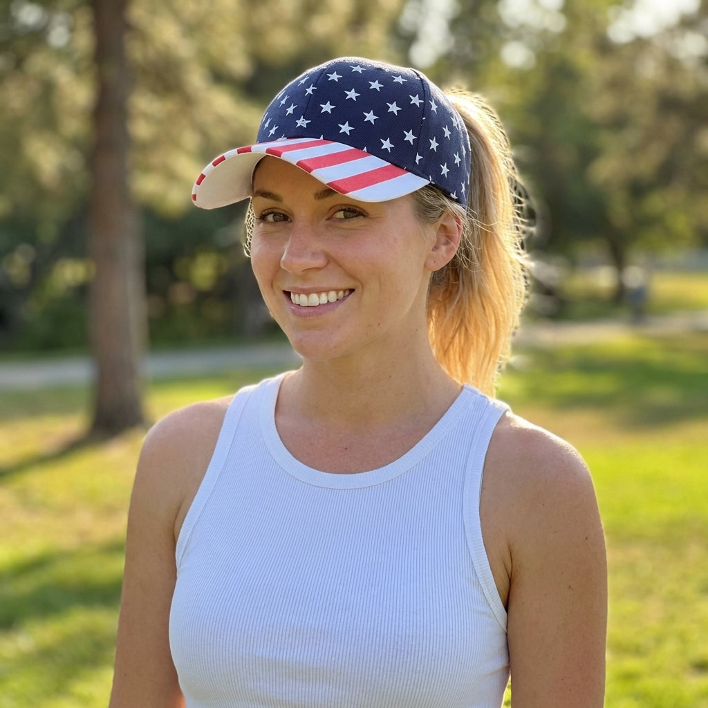 American Flag Hat