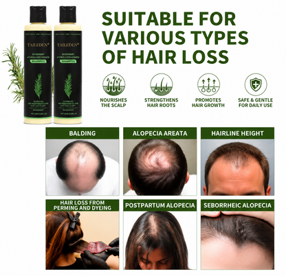 🔥LAST DAY 50% OFF - 🌿TAILEDEN® Organic Rosemary Hair Growth Shampoo
