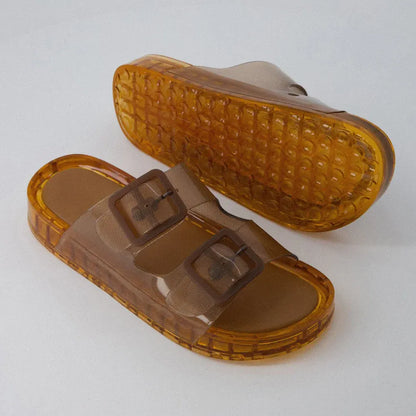 Jelly Slide Sandals– Your Feet Called. They Want These