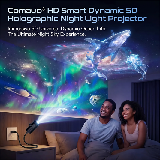 🔥Night Light Projector 🔥- Smart Holographic Star Projector