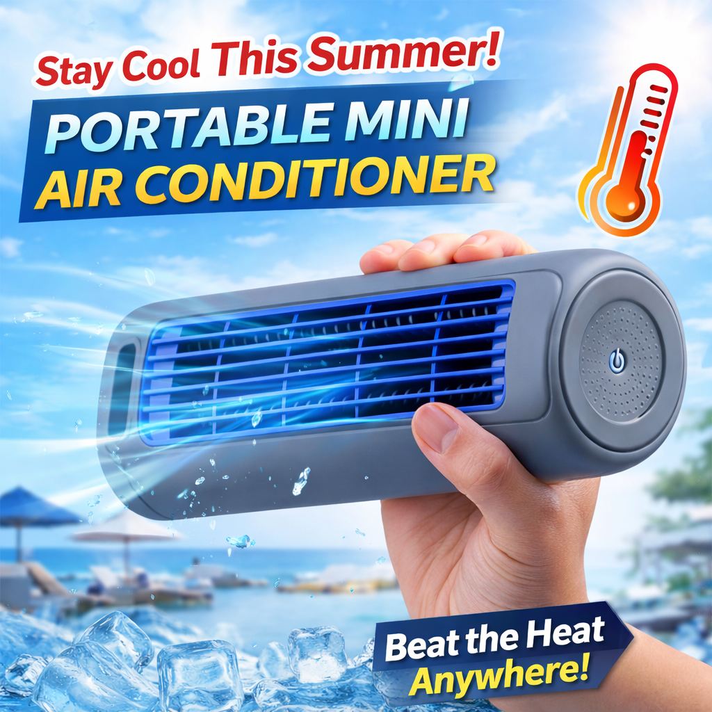 🌊 Wireless Charging Air Conditioner❄️