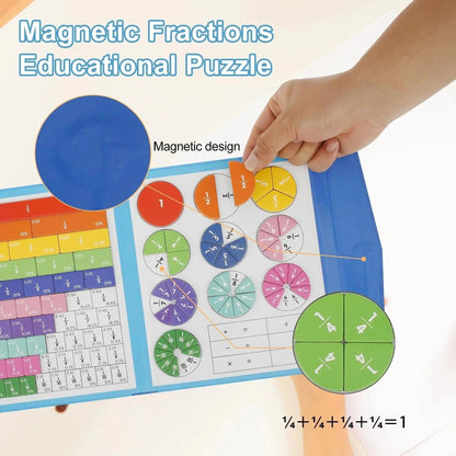 📚🧲Magnetic Fraction Board🧠