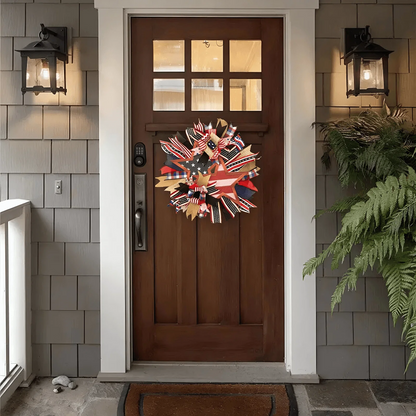 Sentinels of Honor: All-Season Veteran-Crafted Wreath (50% OFF)