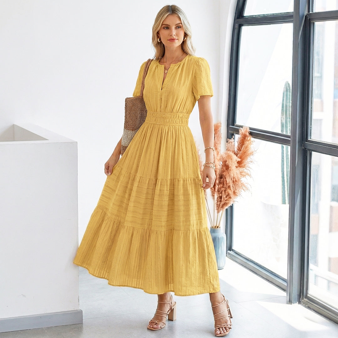 Fashion Vacation Maxi Long Spring Dresses Outfits