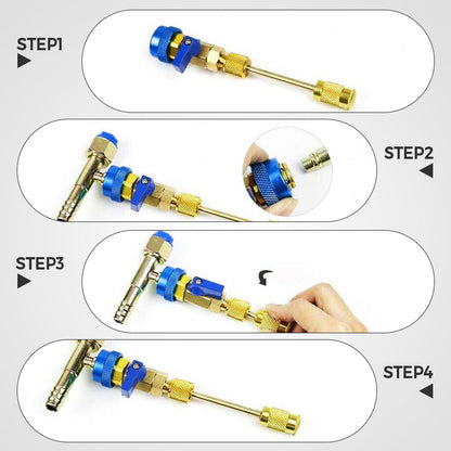 🔥HOT SALE 49% OFF - ✨Professional AC Valve Core Remover & Installer Kit