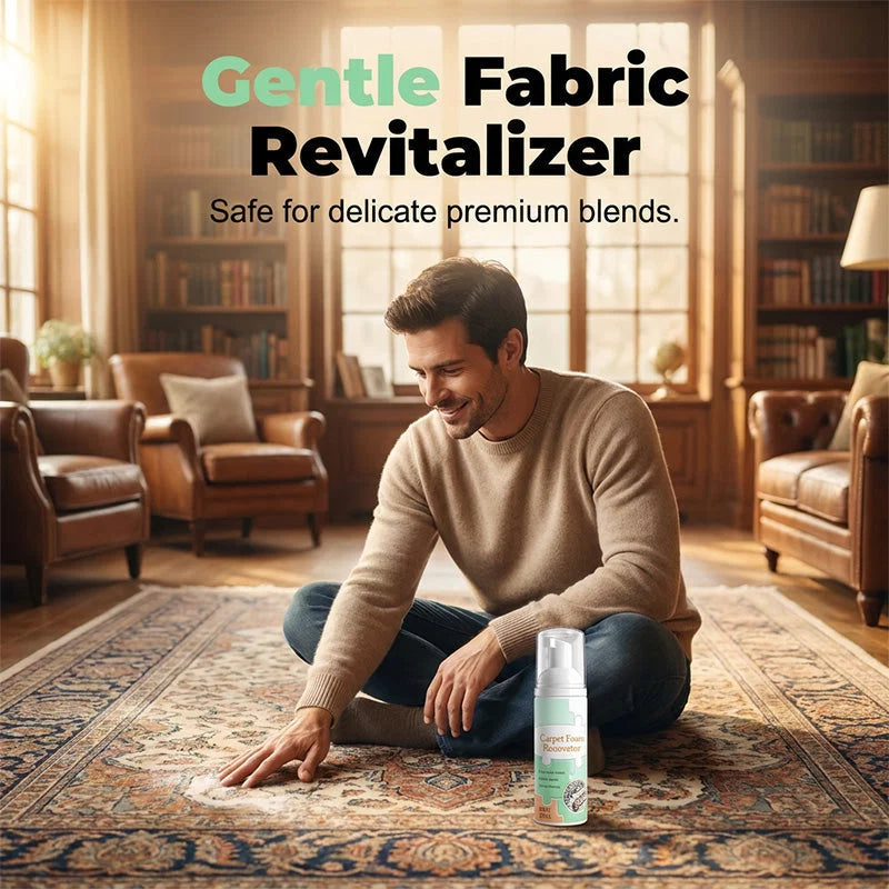 🥳2026 HOT SALE-✨Waterless Carpet Foam Stain Remover with Towel– fresh in minutes! 🧼💨